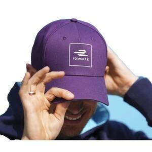 Formula E Essentials Logo Cap Hat Adjustable‎ One Size Purple New With Tags